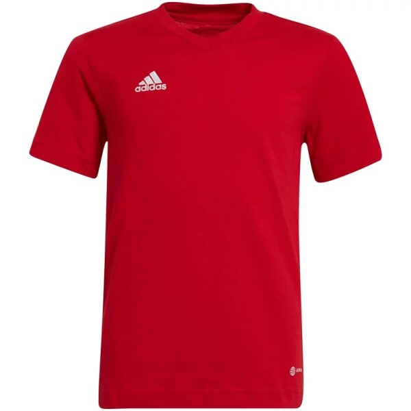 adidas Entrada 22 T - Shirt Kinder - rot - 152