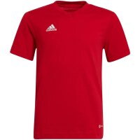 adidas Entrada 22 T - Shirt Kinder - rot - 152