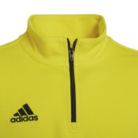 adidas Entrada 22 Sweatshirt Kinder - gelb