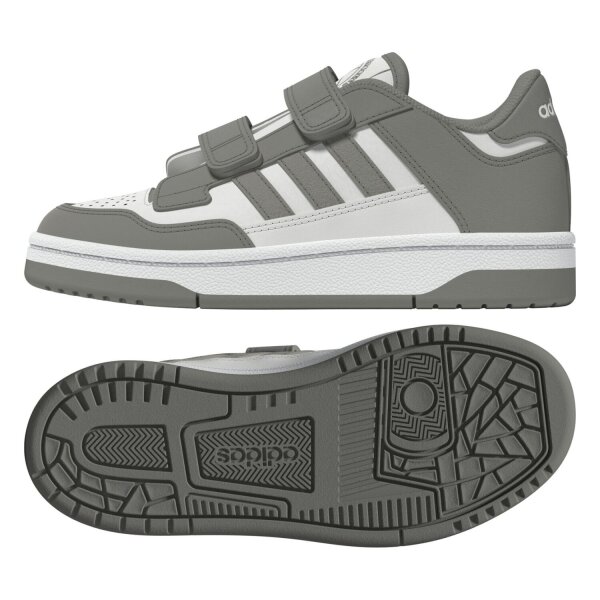 adidas RAPID COURT CF C Basketballschuhe Kinder - silver pebble -