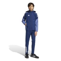 adidas Tiro 25 Competition Allwetterjacke Kinder - blau/weiß