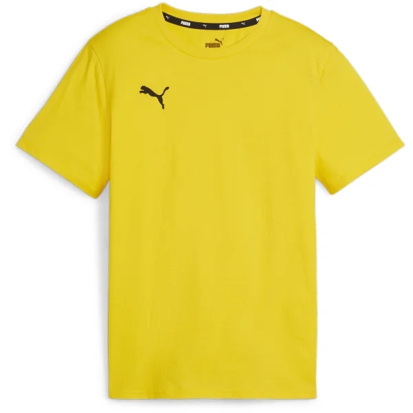 Puma teamGOAL Casuals T-Shirt Kinder - gelb