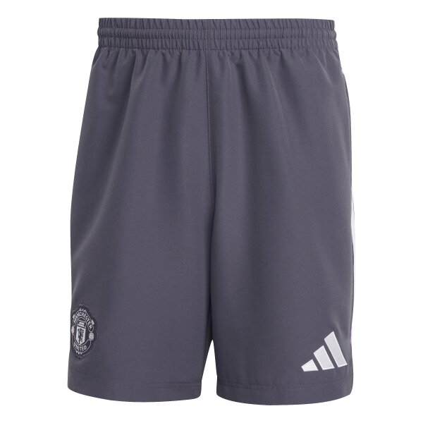 adidas Manchester United UBP Shorts 25/26 Herren - lila/weiß
