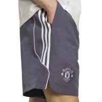 adidas Manchester United UBP Shorts 25/26 Herren - lila/weiß