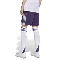 adidas Manchester United Shorts Away 25/26 Kinder - lila/weiß