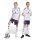 adidas Manchester United Shorts Away 25/26 Kinder - lila/weiß