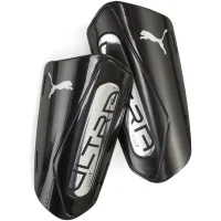 Puma Ultra Light Strap Schienbeinschoner - schwarz/silber