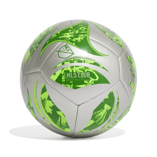 adidas MLS 25 Club Fußball - silver met. - Gr. 4