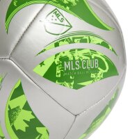 adidas MLS 25 Club Fußball - silver met. - Gr. 4