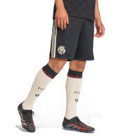 adidas FC Bayern München Ausweichshorts 25/26 Herren - schwarz/weiß