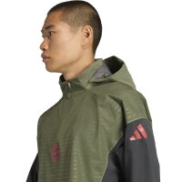 adidas FC Bayern München Tiro 25 Pro Regentop 25/26 Herren - grün/grau/orange