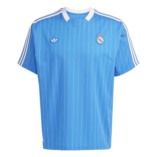 adidas Real Madrid Terrace Icons Trikot 25/26 Herren - blau/weiß