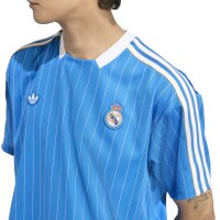 adidas Real Madrid Terrace Icons Trikot 25/26 Herren - blau/weiß