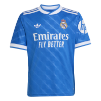 adidas Real Madrid 3rd Trikot 25/26 Kinder - blau/weiß