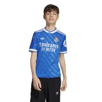 adidas Real Madrid 3rd Trikot 25/26 Kinder - blau/weiß