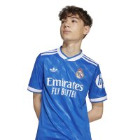 adidas Real Madrid 3rd Trikot 25/26 Kinder - blau/weiß