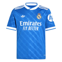 adidas Real Madrid Junior-Ausweich-Trikotset 25/26 Kinder - blau/weiß