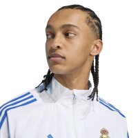 adidas Real Madrid Tiro 25 Competition Präsentationsjacke 25/26 Herren - weiß/blau