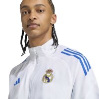 adidas Real Madrid Tiro 25 Competition Präsentationsjacke 25/26 Herren - weiß/blau