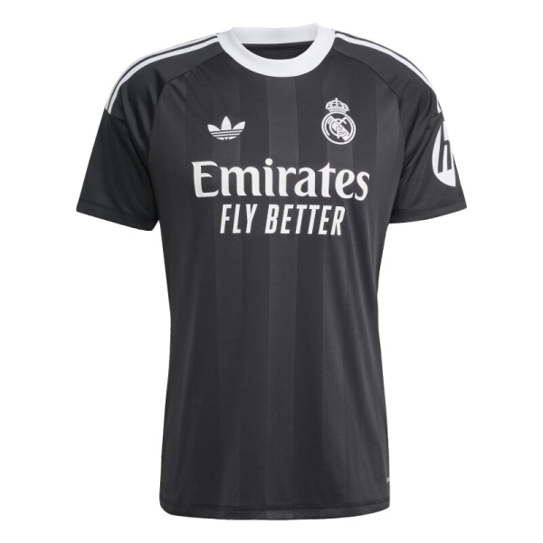adidas Real Madrid Torwart 3rd Trikot 25/26 Herren - schwarz/weiß