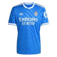 adidas Real Madrid 3rd Trikot 25/26 Herren - blau/weiß