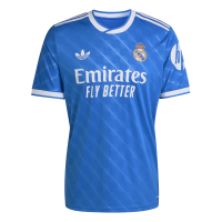adidas Real Madrid 3rd Trikot 25/26 Herren - blau/weiß