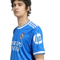 adidas Real Madrid 3rd Trikot 25/26 Herren - blau/weiß