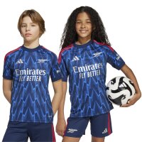 adidas FC Arsenal Trikot Away 25/26 Kinder - blau/rot