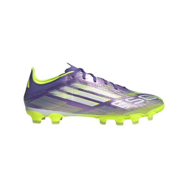 adidas F50 Pro MG Herren - lila/grün/weiß - 45 1/3
