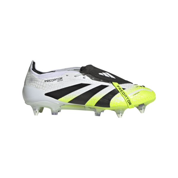 adidas Predator Elite FT SG Herren - weiß/schwarz/gelb