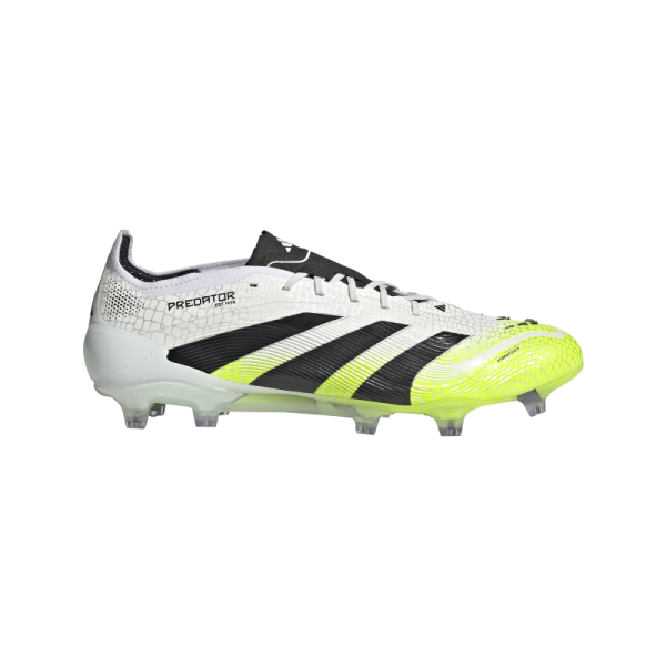 adidas Predator Elite FG Fußballschuhe Herren - weiß/schwarz/gelb