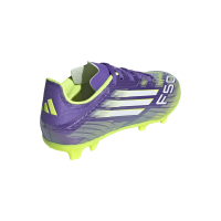 adidas F50 League FG/MG Kinder - lila/grün/weiß