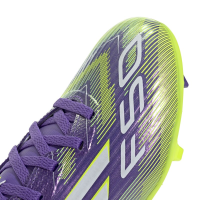 adidas F50 League FG/MG Kinder - lila/grün/weiß