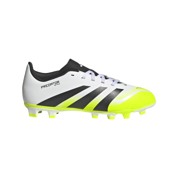 adidas Predator Club FG/MG Kinder - weiß/schwarz/gelb