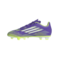 adidas F50 Club FG/MG Kinder - lila/weiß/grün