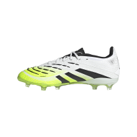adidas Predator Elite FG Fußballschuhe Kinder - weiß/schwarz/gelb