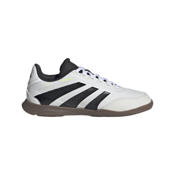 adidas Predator League IN Hallenfußballschuhe Kinder - weiß/schwarz/gelb