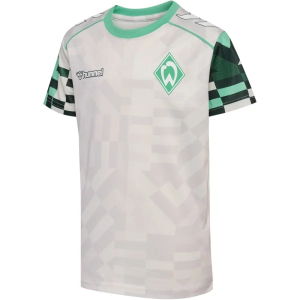 hummel SV Werder Bremen Pre-Match Trikot 25/26 Herren - weiß/grün/schwarz