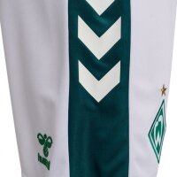 hummel SV Werder Bremen Shorts Home 25/26 Herren - weiß/grün