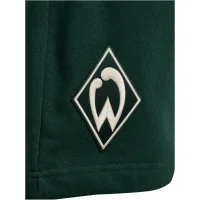 hummel SV Werder Bremen Travel Sweat Shorts 25/26 Kinder - dunkelgrün