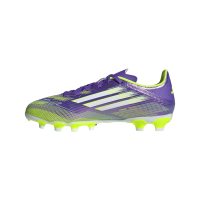 adidas F50 League MG Kinder - lila/weiß/gelb