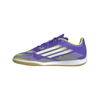 adidas F50 Club IN Kinder - lila/grün/weiß