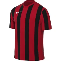 Nike Striped Division V Trikot Kinder - rot/schwarz