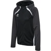 hummel hmlLEAD 2.0 Kapuzenjacke Damen - black/asphalt