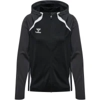 hummel hmlLEAD 2.0 Kapuzenjacke Damen - black/asphalt