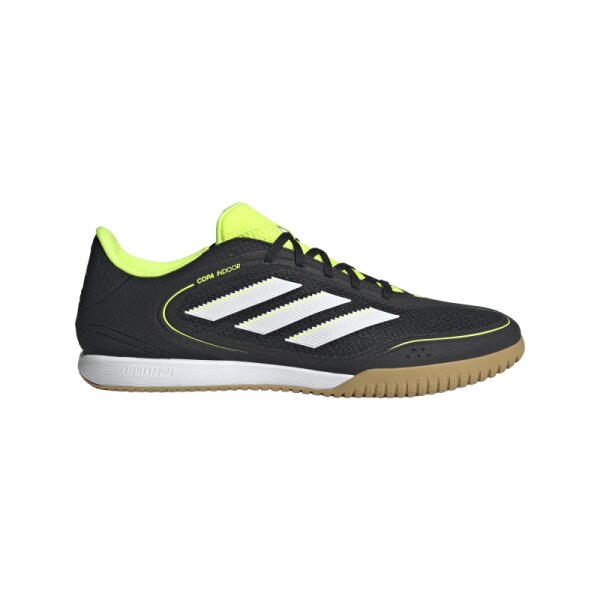 adidas Copa Court League IN Herren - schwarz/weiß/gelb - 46
