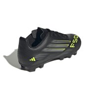 adidas F50 Club Hart- Und Aschenplätze Fußballschuhe Kinder Kinder - core black/iron met./lucid lemon