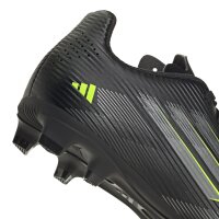adidas F50 Club Hart- Und Aschenplätze Fußballschuhe Kinder Kinder - core black/iron met./lucid lemon