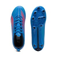 Puma Ultra 6 Play FG/AG Kinder - blau/weiß/rot