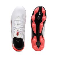 Puma King Match FG/AG Kinder - weiß/rot/schwarz